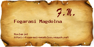 Fogarasi Magdolna névjegykártya